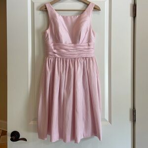 Azazie Pale Pink Sleeveless Dress